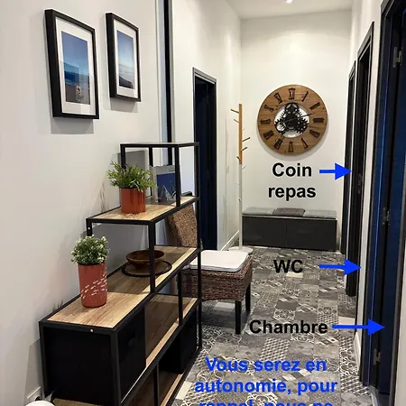 Διαμέρισμα Confort Avec Commodites Espace Repas Wifi Parking Wimereux